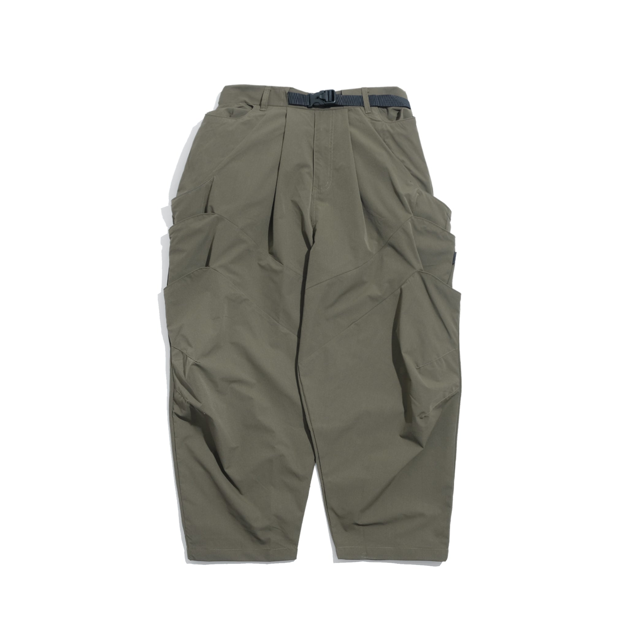Capsule Series / CB103 3-layer Pocket Loose Pants (Green)