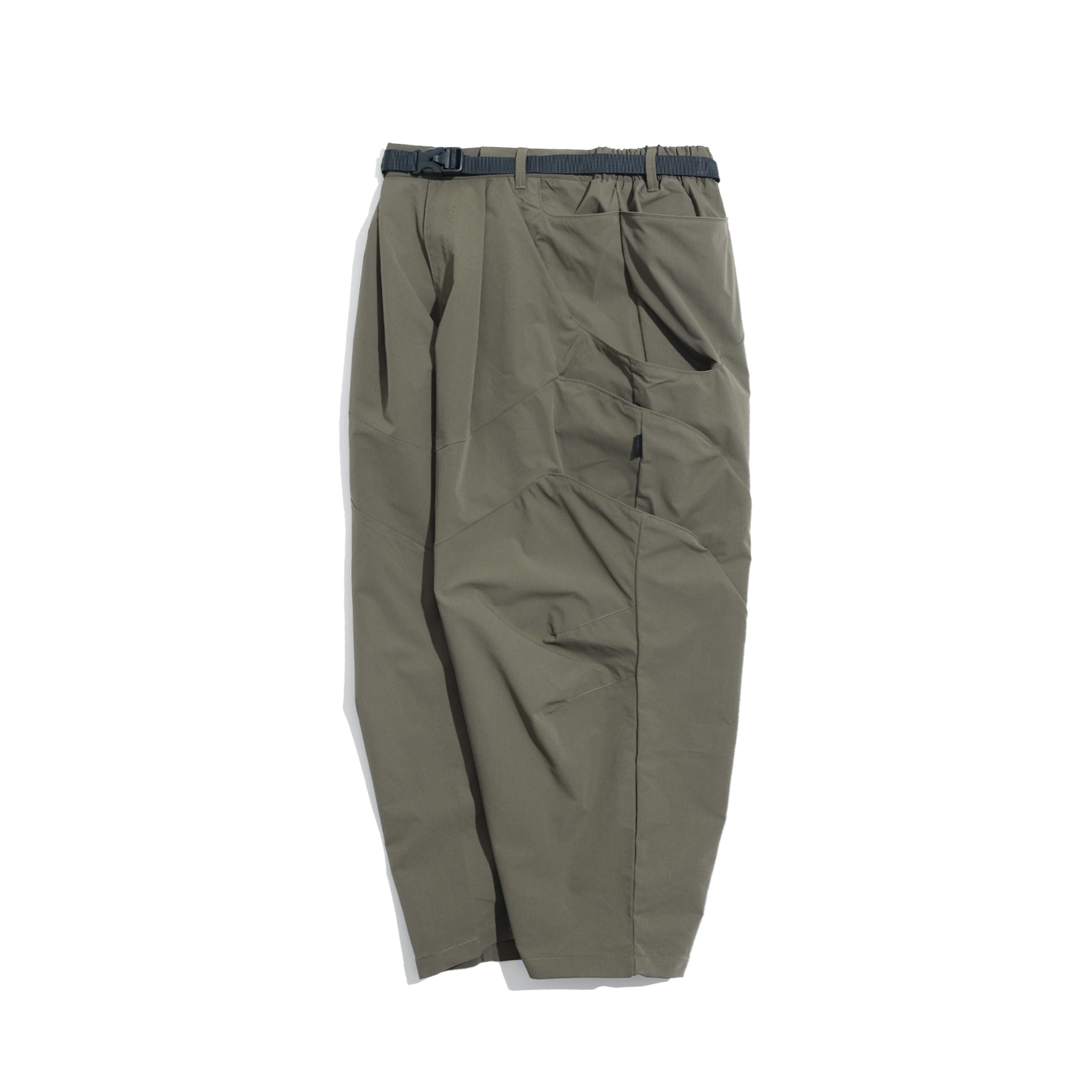 Capsule Series / CB103 3-layer Pocket Loose Pants (Green)