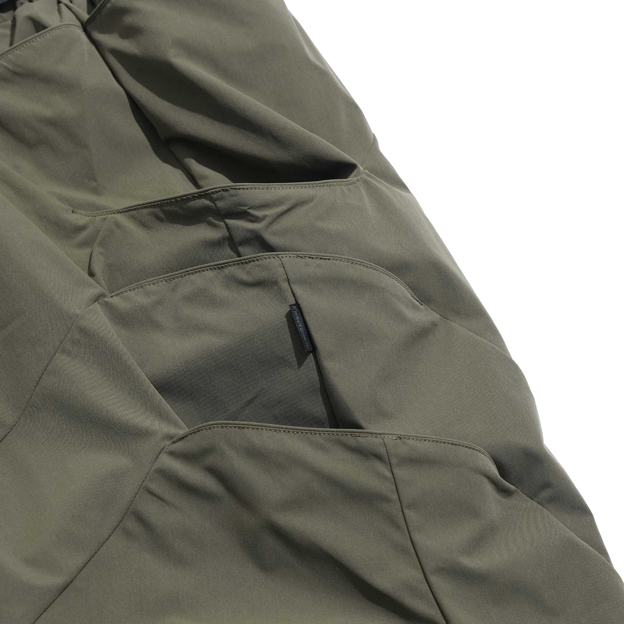 Capsule Series / CB103 3-layer Pocket Loose Pants (Green)
