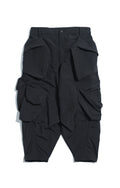Capsule Series / CB110 Multi Cargo Pocket Pants (Black)