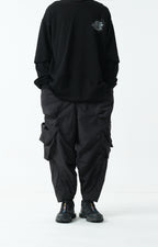 Capsule Series / CB110 Multi Cargo Pocket Pants (Black)