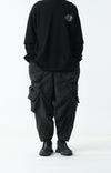 Capsule Series / CB110 Multi Cargo Pocket Pants (Black)
