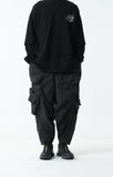 Capsule Series / CB110 Multi Cargo Pocket Pants (Black)