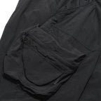 Capsule Series / CB112 Zipper Pocket Loose Pants (Black)