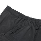 Capsule Series / CB112 Zipper Pocket Loose Pants (Black)