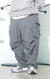 Capsule Series / CB112 Zipper Pocket Loose Pants (Grey)