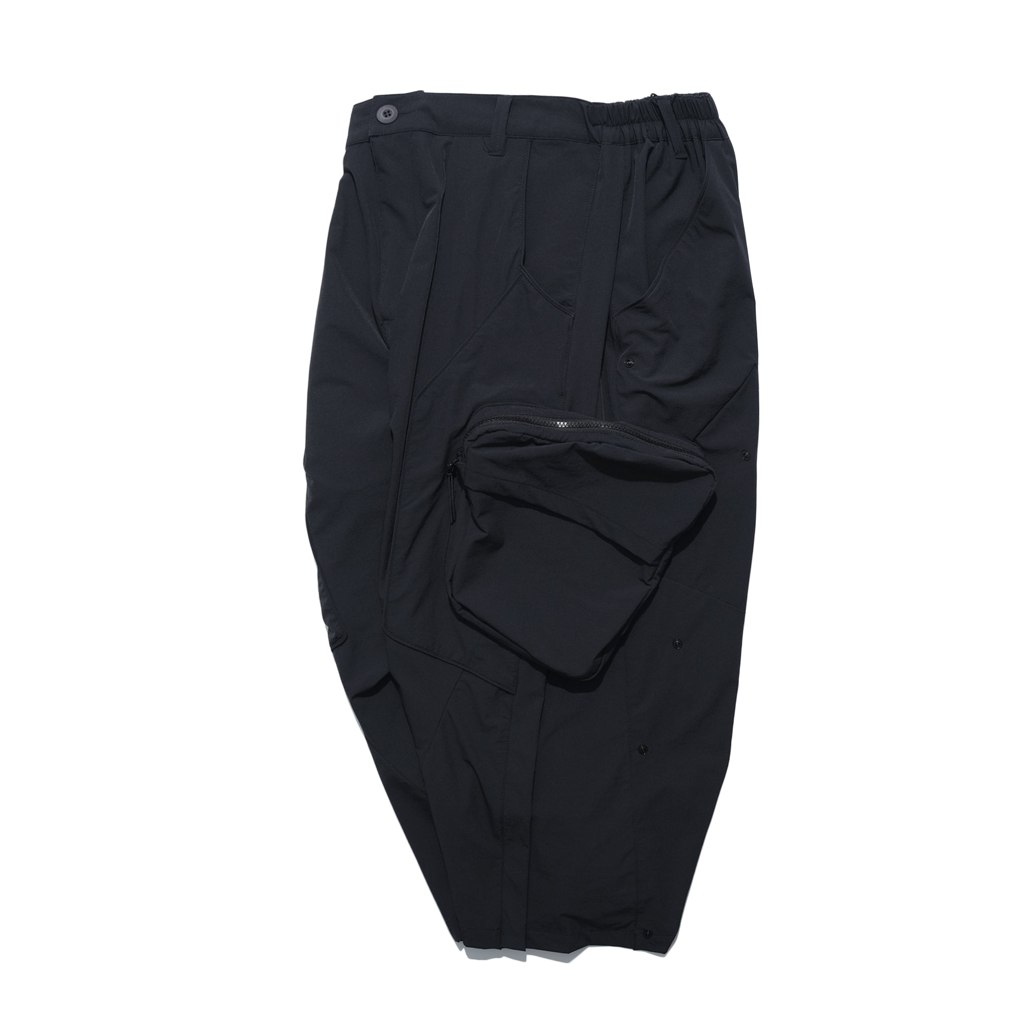 Capsule 01 / CB116 Nylon 80% Adjustable Pants (Black)