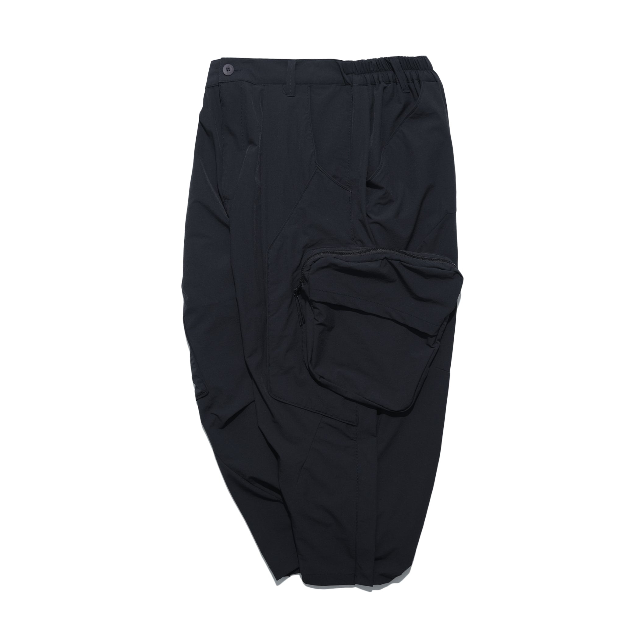 Capsule 01 / CB116 Nylon 80% Adjustable Pants (Black)