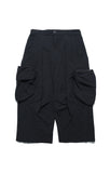 Capsule 01 / CB116 Nylon 80% Adjustable Pants (Black)