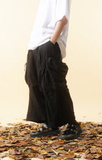 Capsule 01 / CB116 Nylon 80% Adjustable Pants (Black)