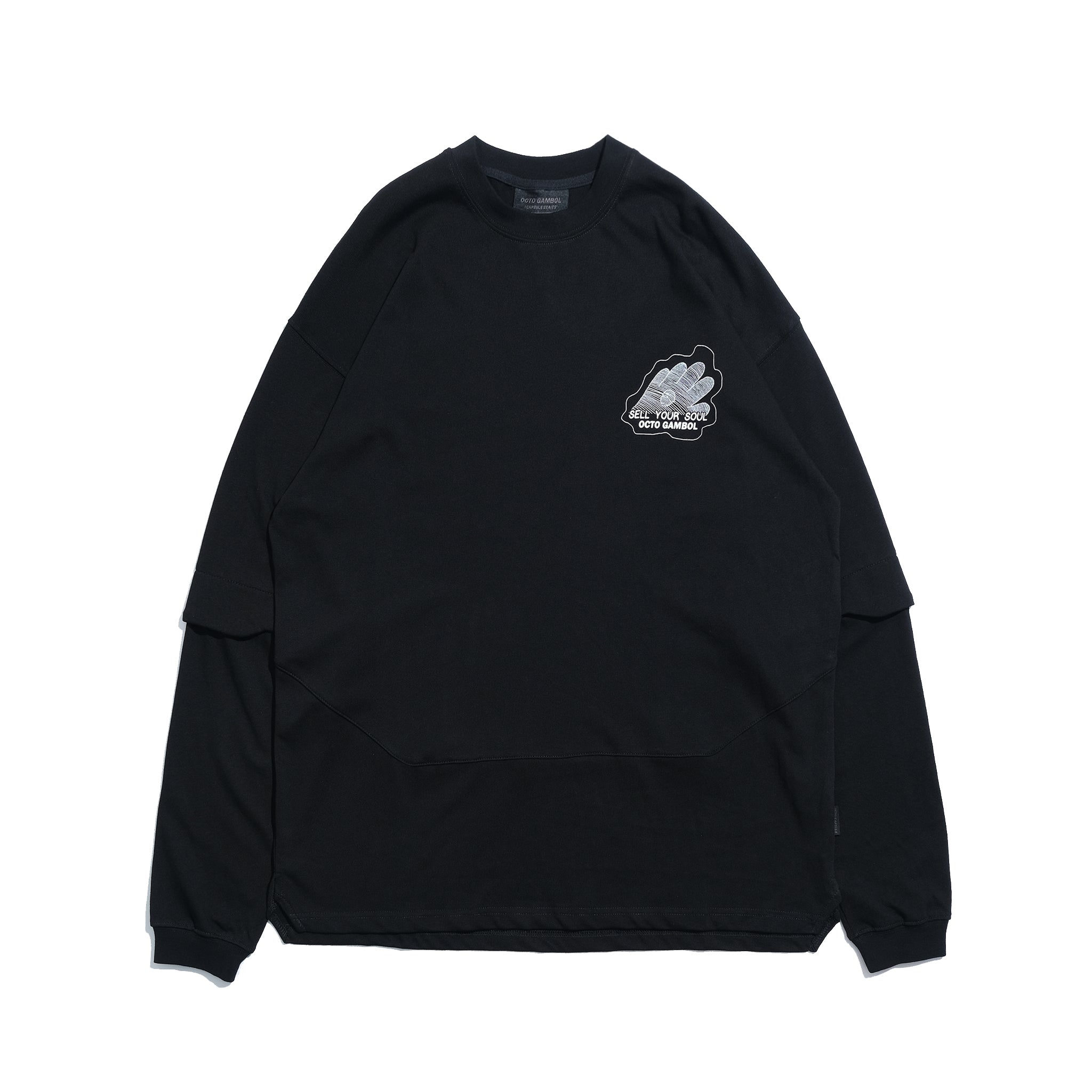 Capsule Series / CD070 Sell Your Soul Long Sleeve T-Shirt (Black)
