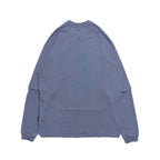 Capsule Series / CD070 Sell Your Soul Long Sleeve T-Shirt (Blue Grey)