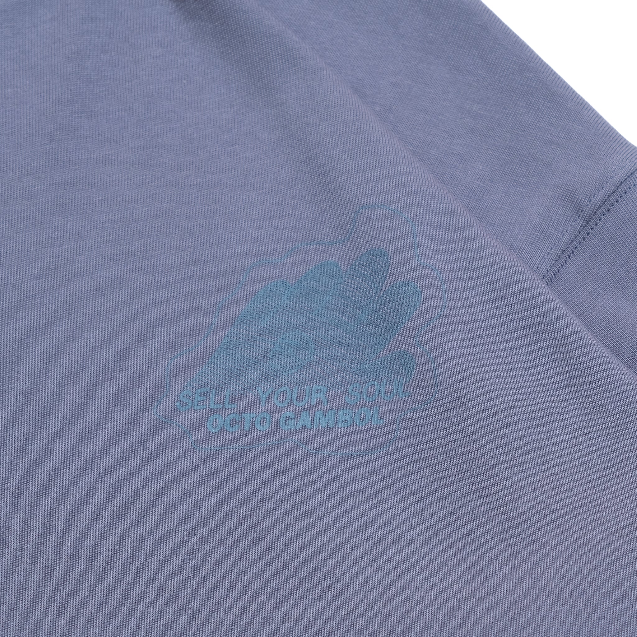 Capsule Series / CD070 Sell Your Soul Long Sleeve T-Shirt (Blue Grey)