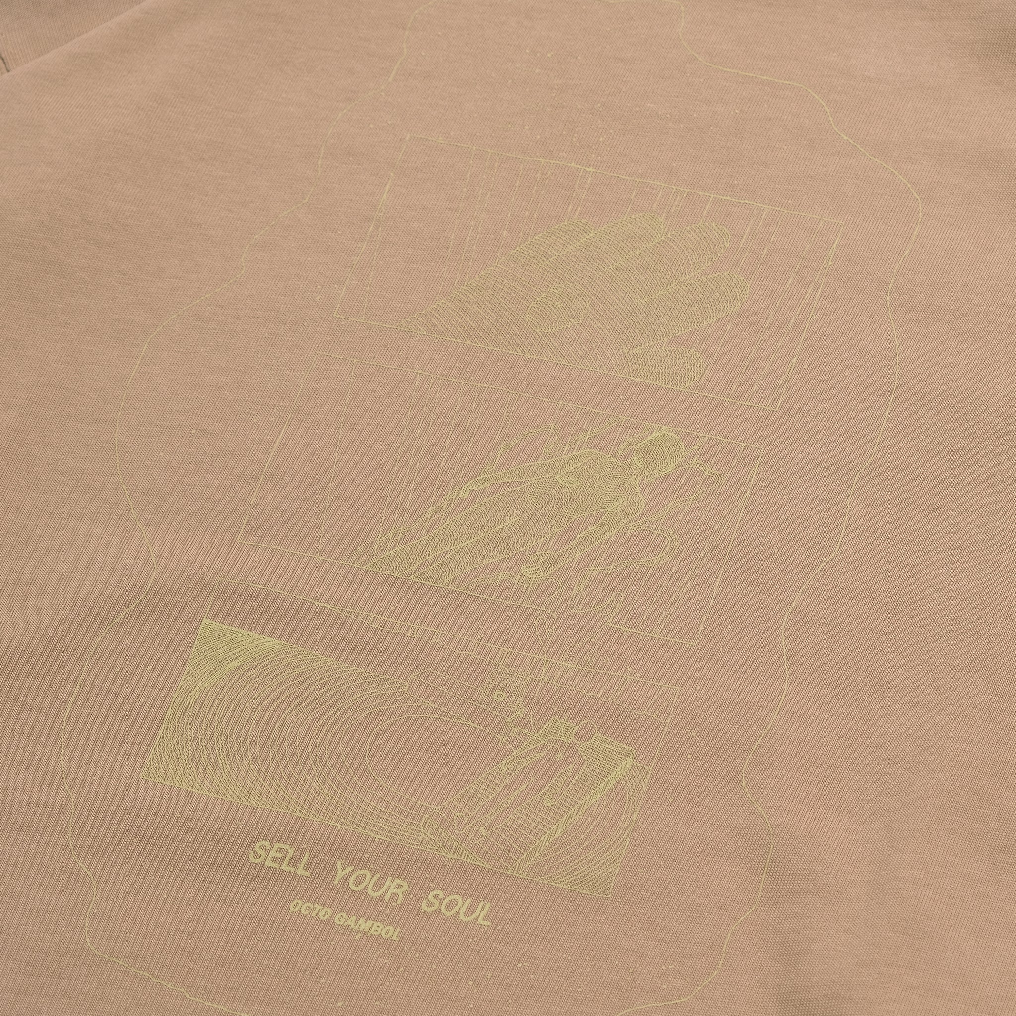 Capsule Series / CD070 Sell Your Soul Long Sleeve T-Shirt (Sandy Brown)