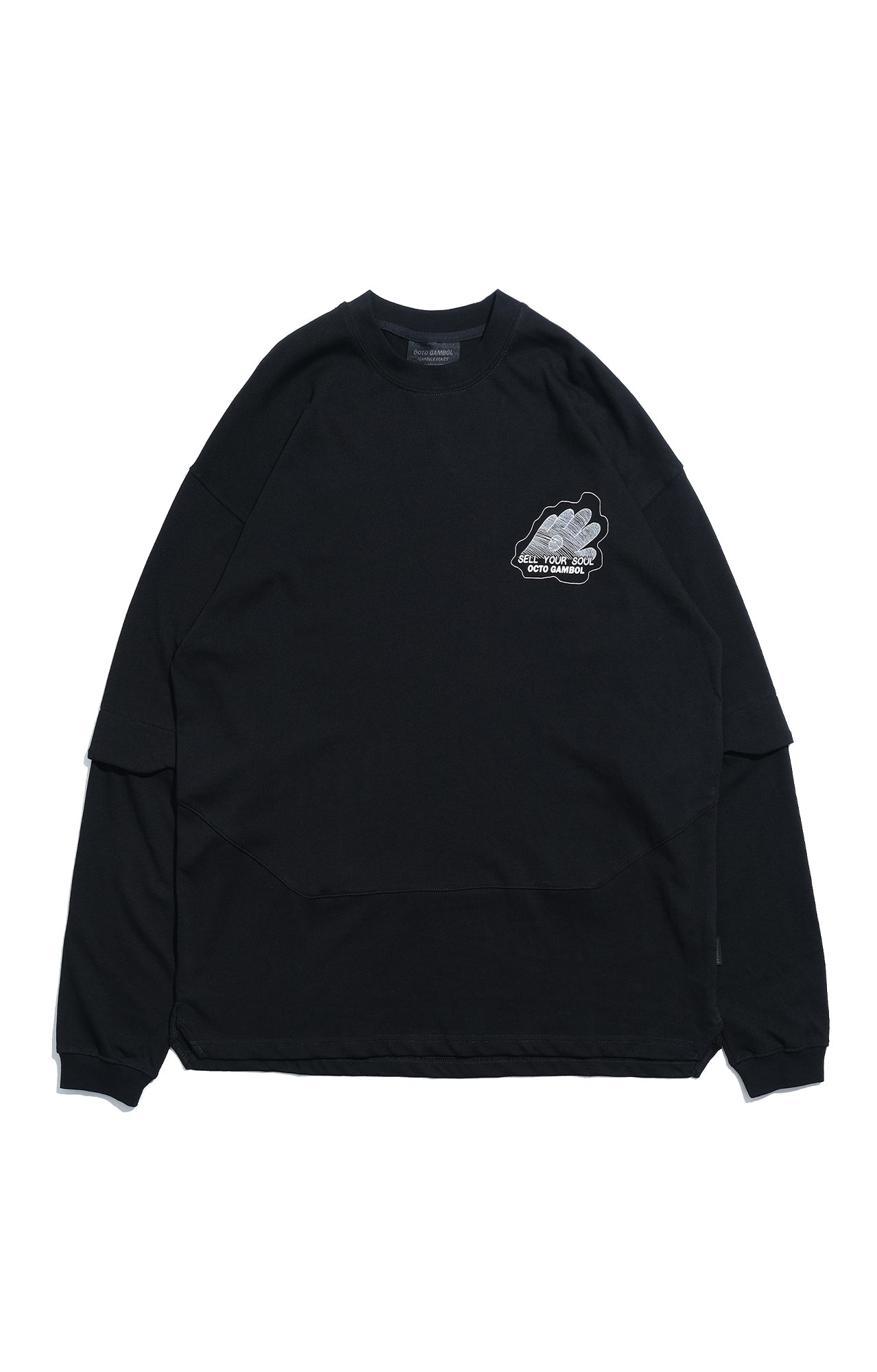 Capsule Series / CD070 Sell Your Soul Long Sleeve T-Shirt (Black)