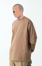 Capsule Series / CD070 Sell Your Soul Long Sleeve T-Shirt (Sandy Brown)