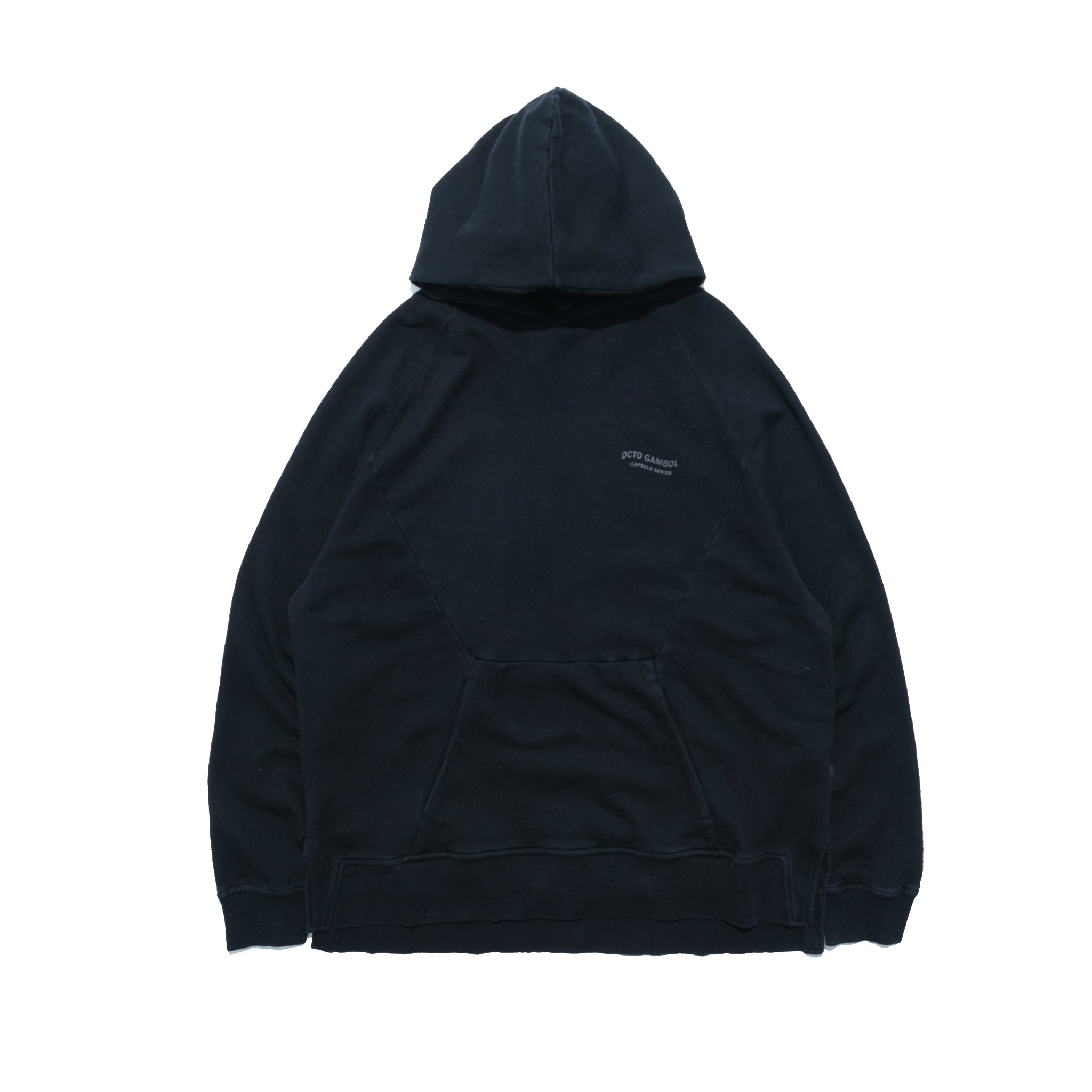 Capsule Series / CD074 Washed Hoodie (Black)