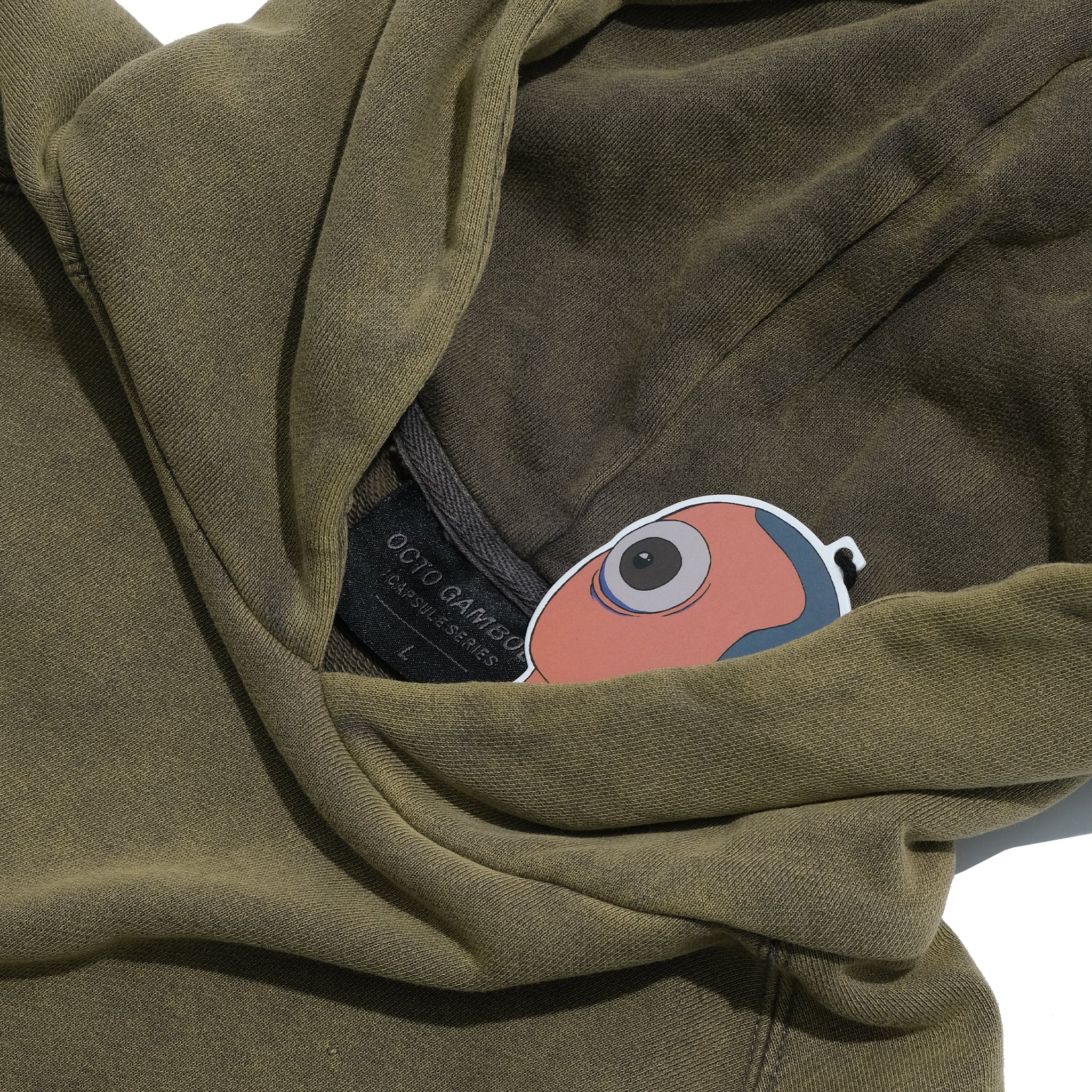 Capsule Series / CD074 Washed Hoodie (Brown)