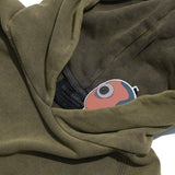 Capsule Series / CD074 Washed Hoodie (Brown)