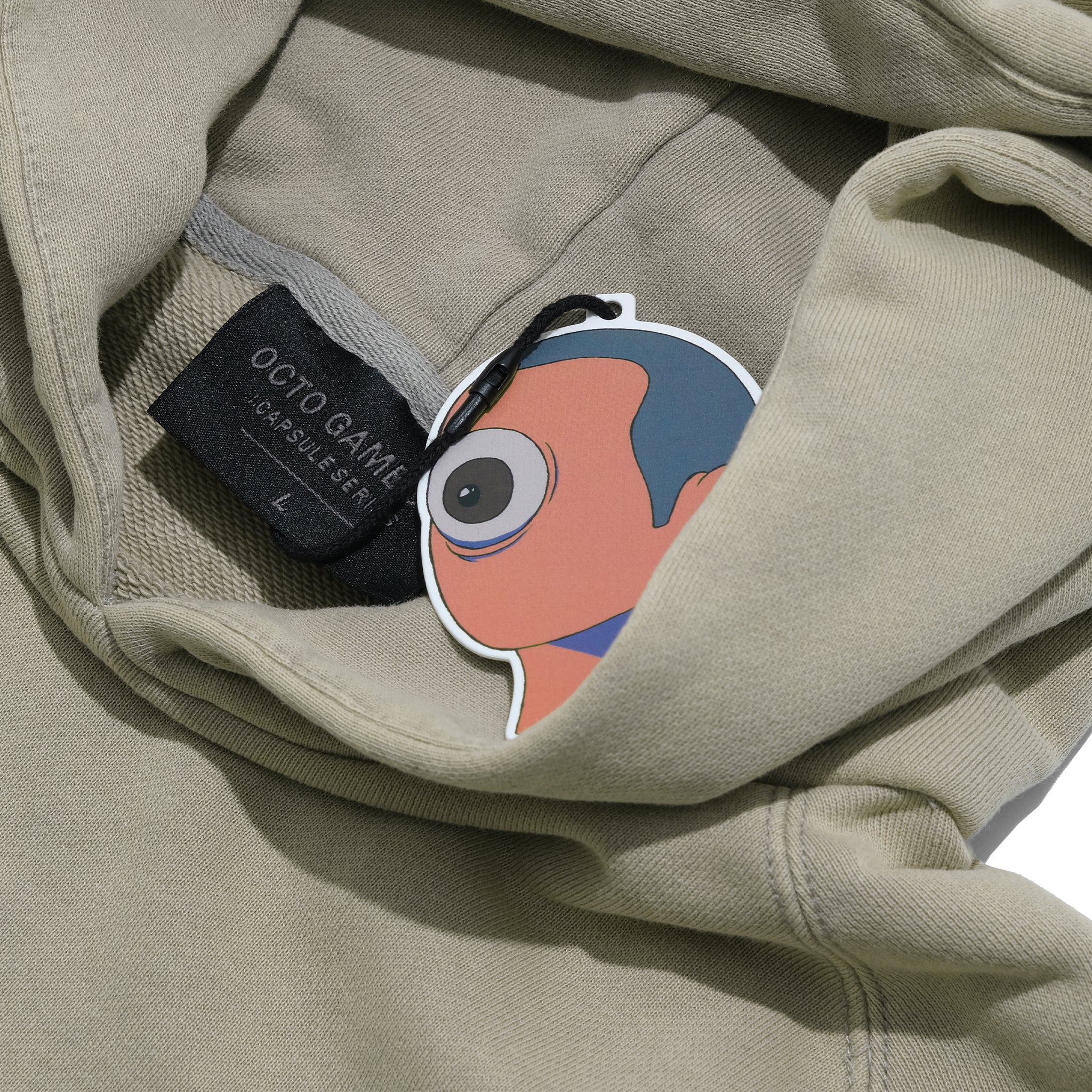 Capsule Series / CD074 Washed Hoodie (Khaki)