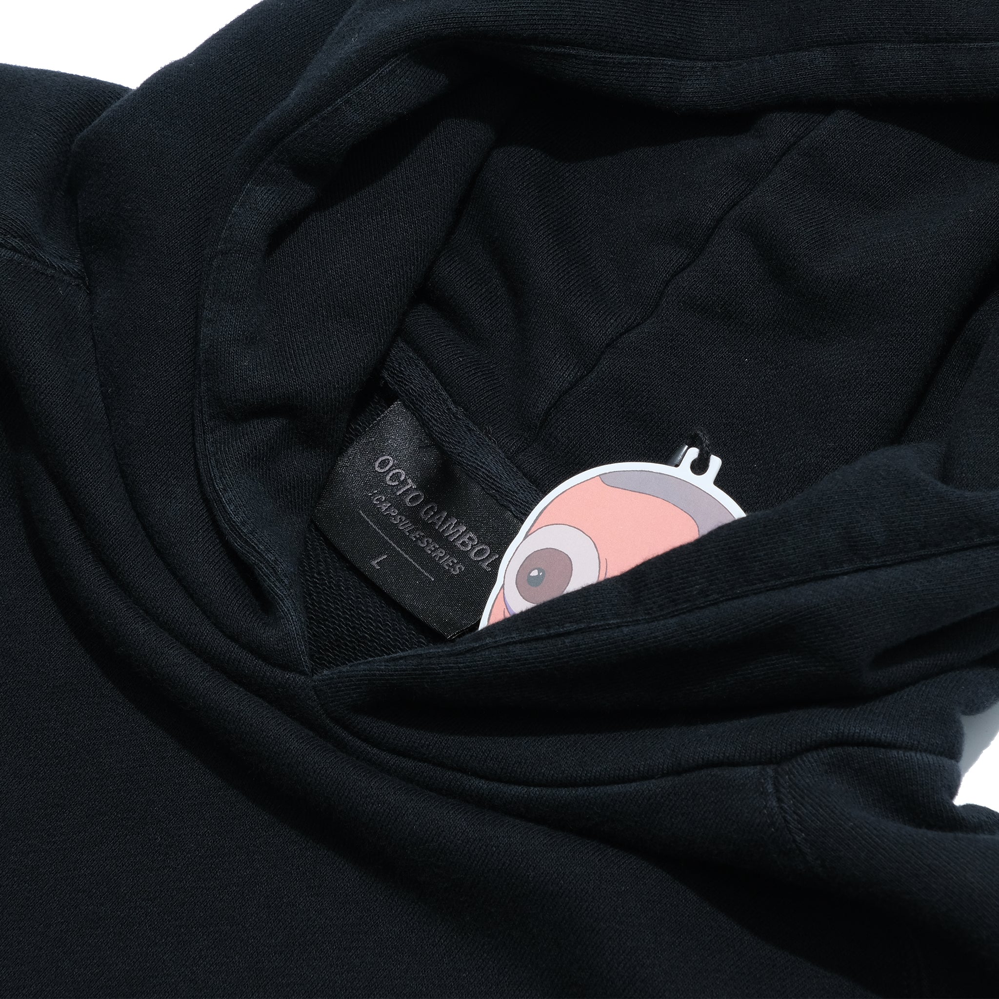 Capsule Series / CD074 Washed Hoodie (Black)