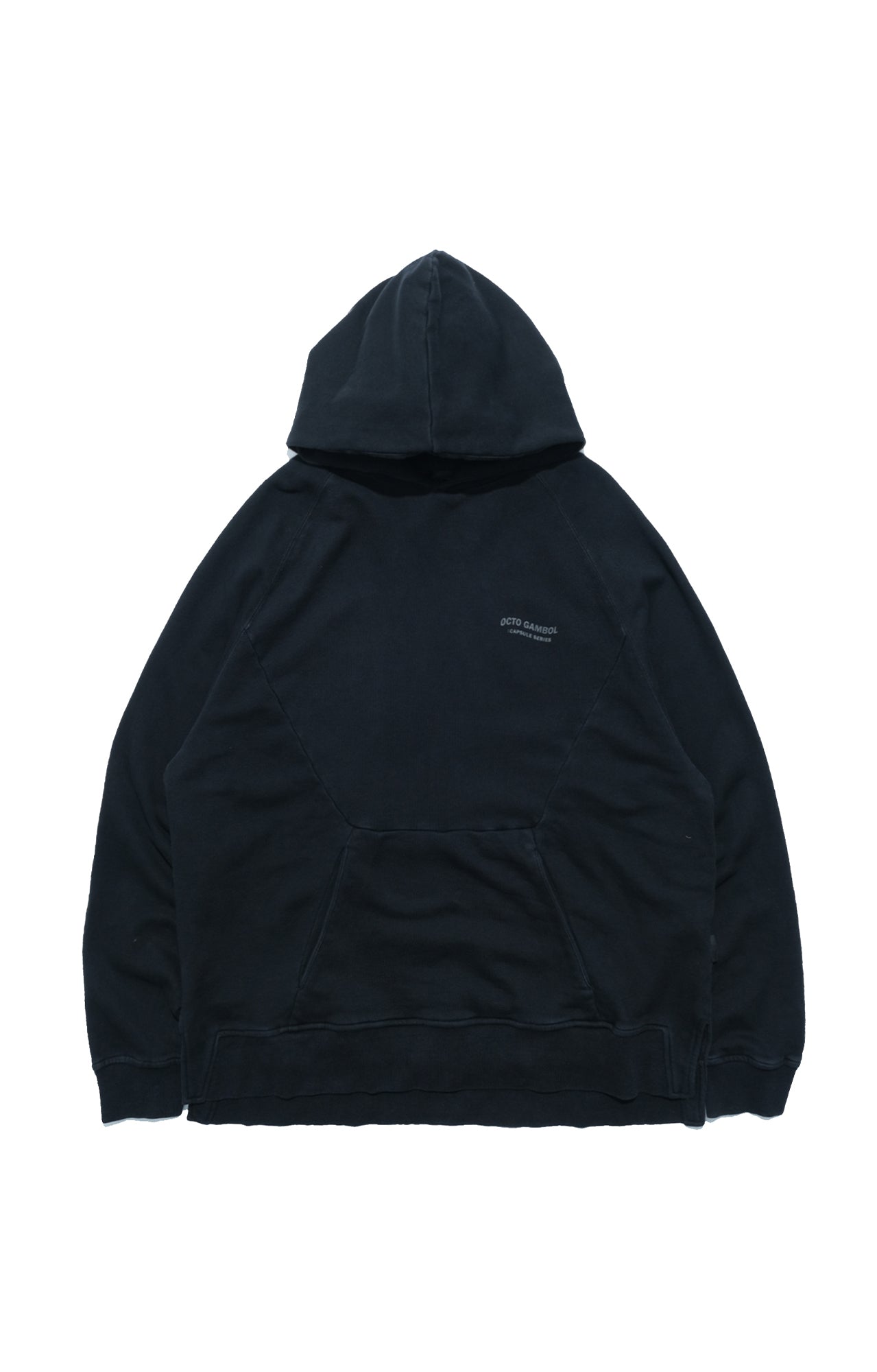 Capsule Series / CD074 Washed Hoodie (Black)