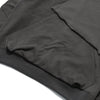 Capsule Series / CD076 Frayed-hem Patchwork Hoodie (Dark Grey)
