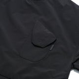 Capsule Series / CD077 Cargo Pocket Nylon Crewneck (Black)