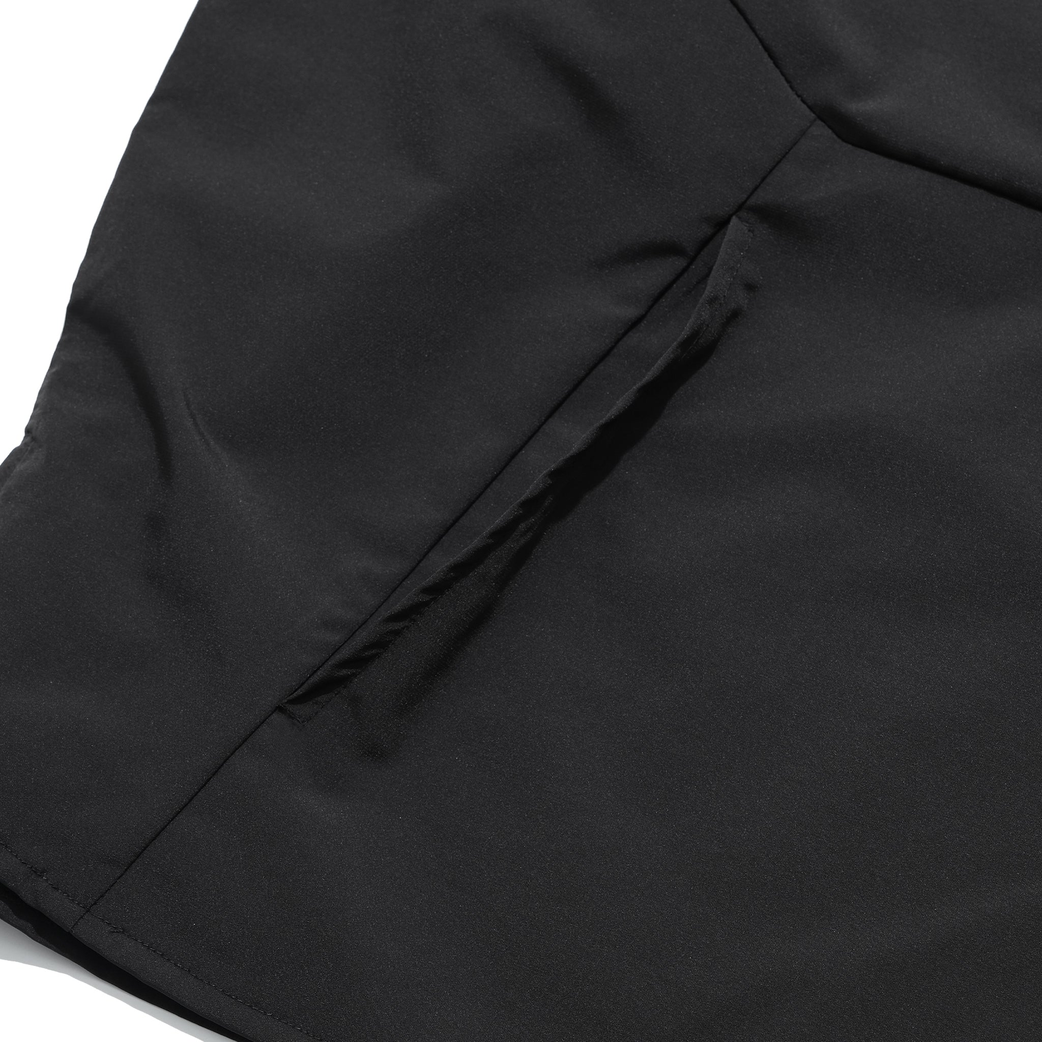 Capsule Series / CD077 Cargo Pocket Nylon Crewneck (Black)