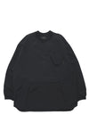 Capsule Series / CD077 Cargo Pocket Nylon Crewneck (Black)