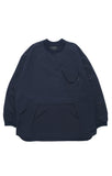 Capsule Series / CD077 Cargo Pocket Nylon Crewneck (Navy)