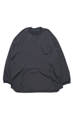 Capsule Series / CD077 Cargo Pocket Nylon Crewneck (Dark Grey)