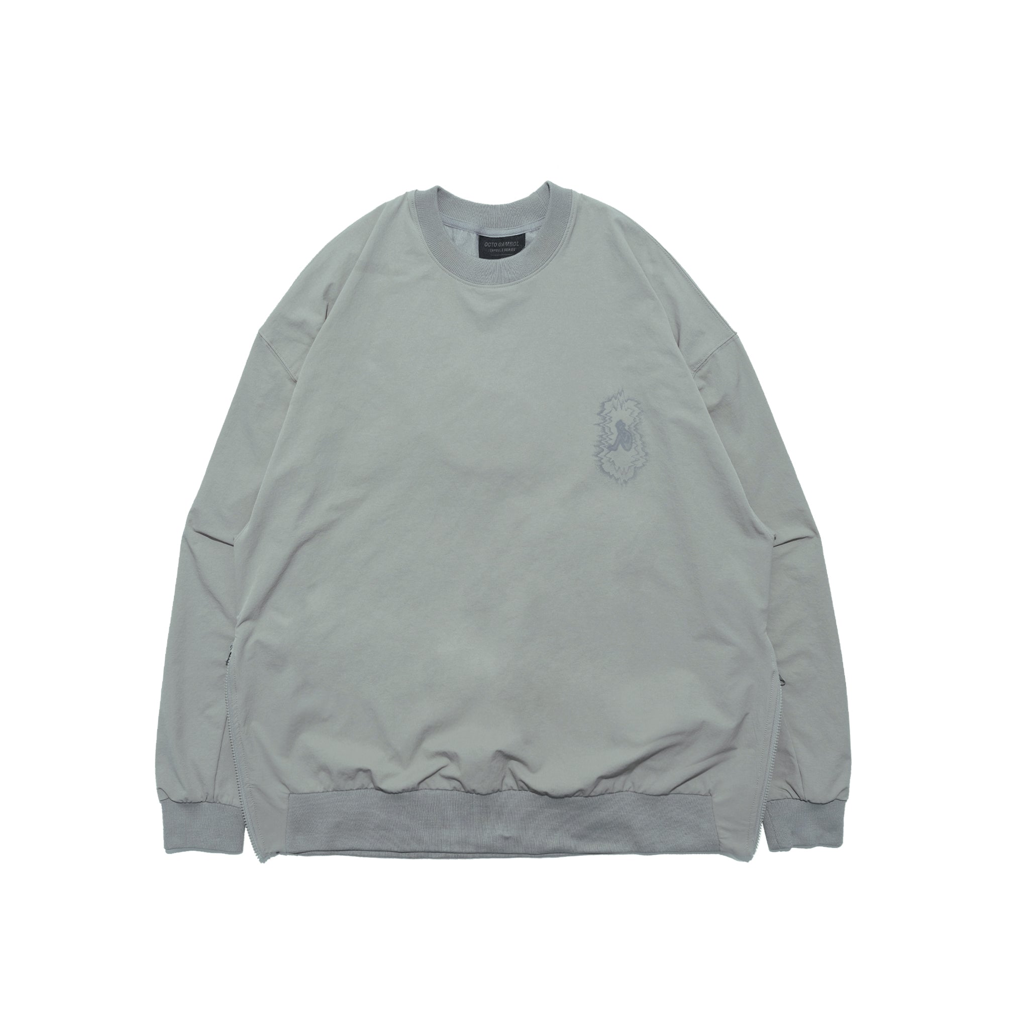 Capsule Series / CD080 “Reincarnation” Nylon Crewneck (Cadet Grey)