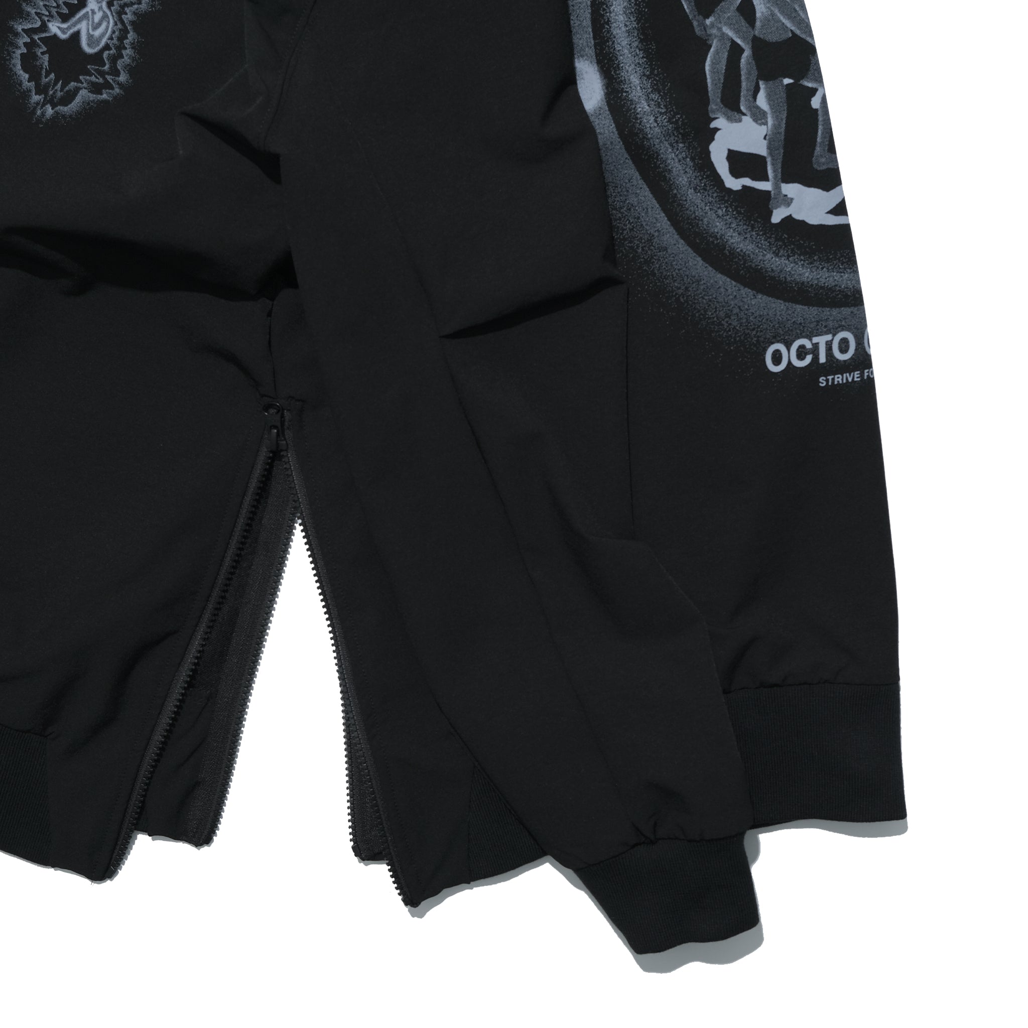 Capsule Series / CD080 “Reincarnation” Nylon Crewneck (Black)