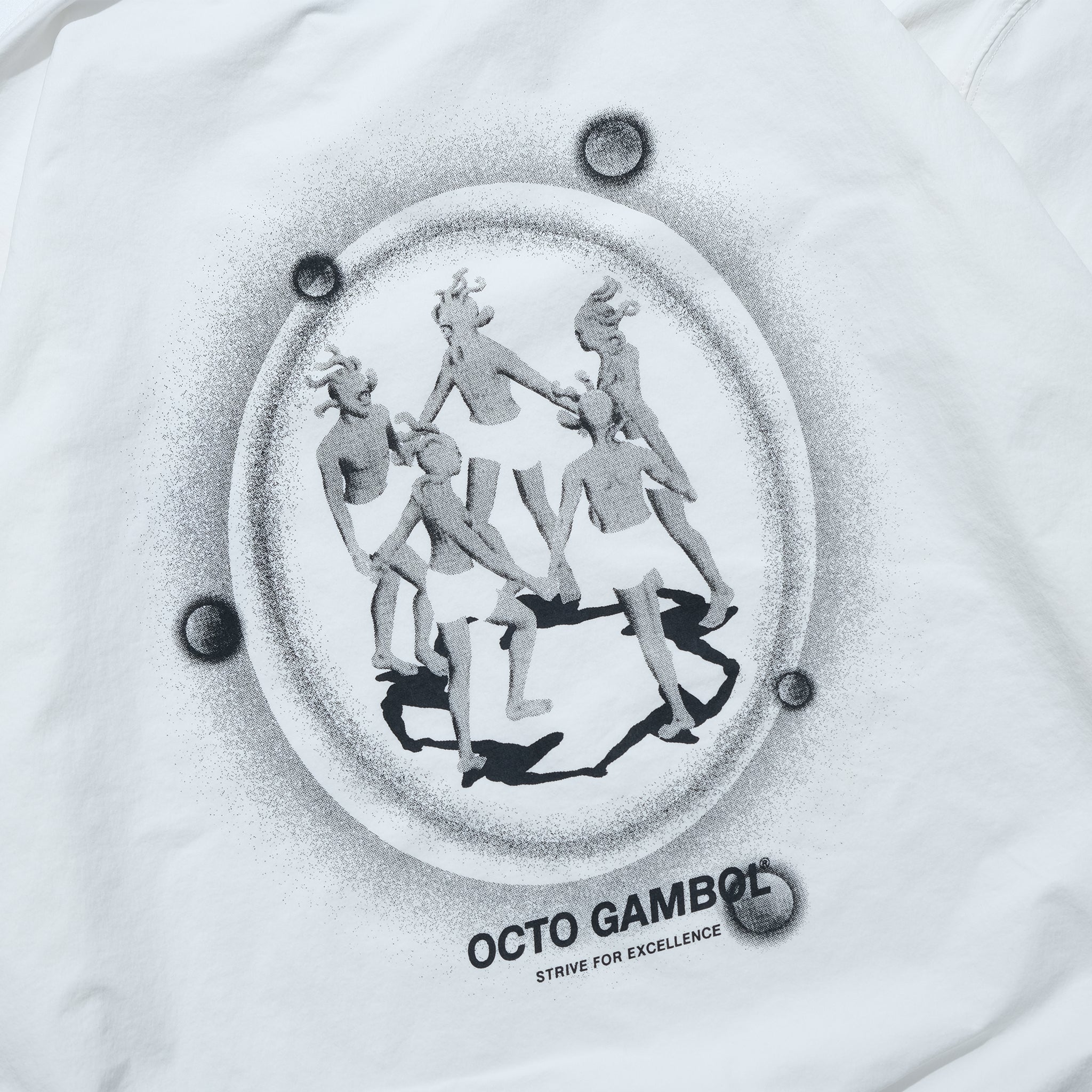 Capsule Series / CD080 “Reincarnation” Nylon Crewneck (White)
