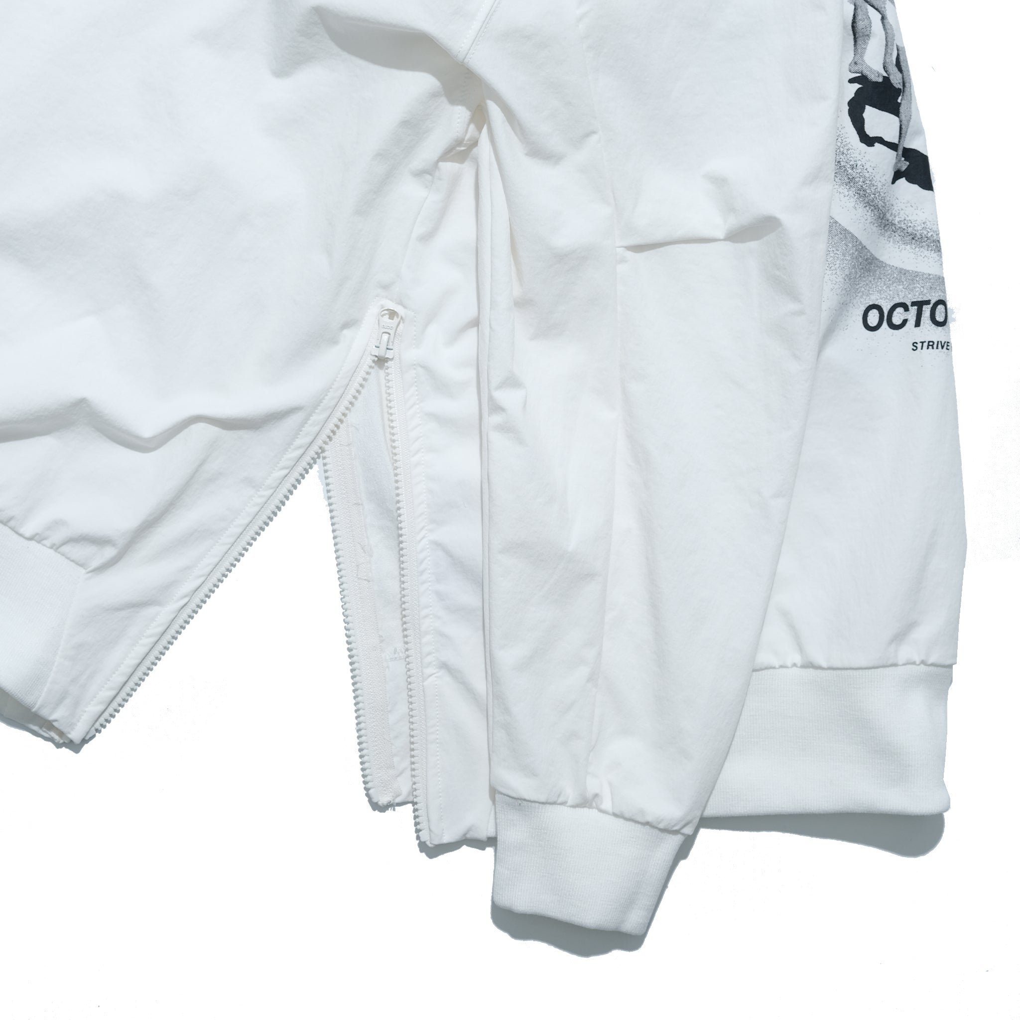 Capsule Series / CD080 “Reincarnation” Nylon Crewneck (White)