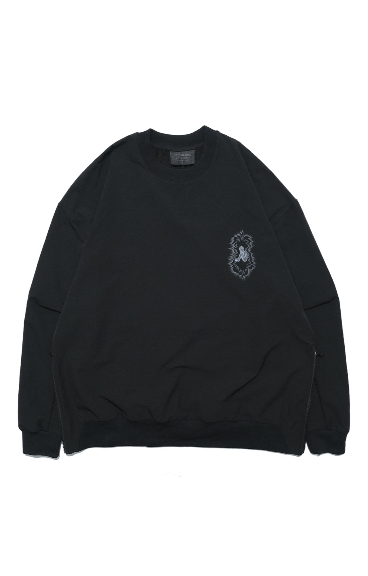 Capsule Series / CD080 “Reincarnation” Nylon Crewneck (Black)