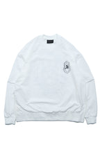 Capsule Series / CD080 “Reincarnation” Nylon Crewneck (White)