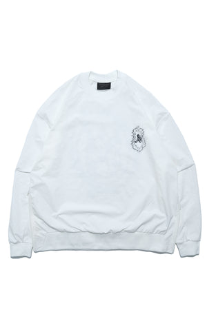 Capsule Series / CD080 “Reincarnation” Nylon Crewneck (White)