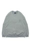 Capsule Series / CD080 “Reincarnation” Nylon Crewneck (Cadet Grey)
