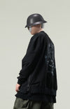 Capsule Series / CD080 “Reincarnation” Nylon Crewneck (Black)