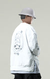 Capsule Series / CD080 “Reincarnation” Nylon Crewneck (White)
