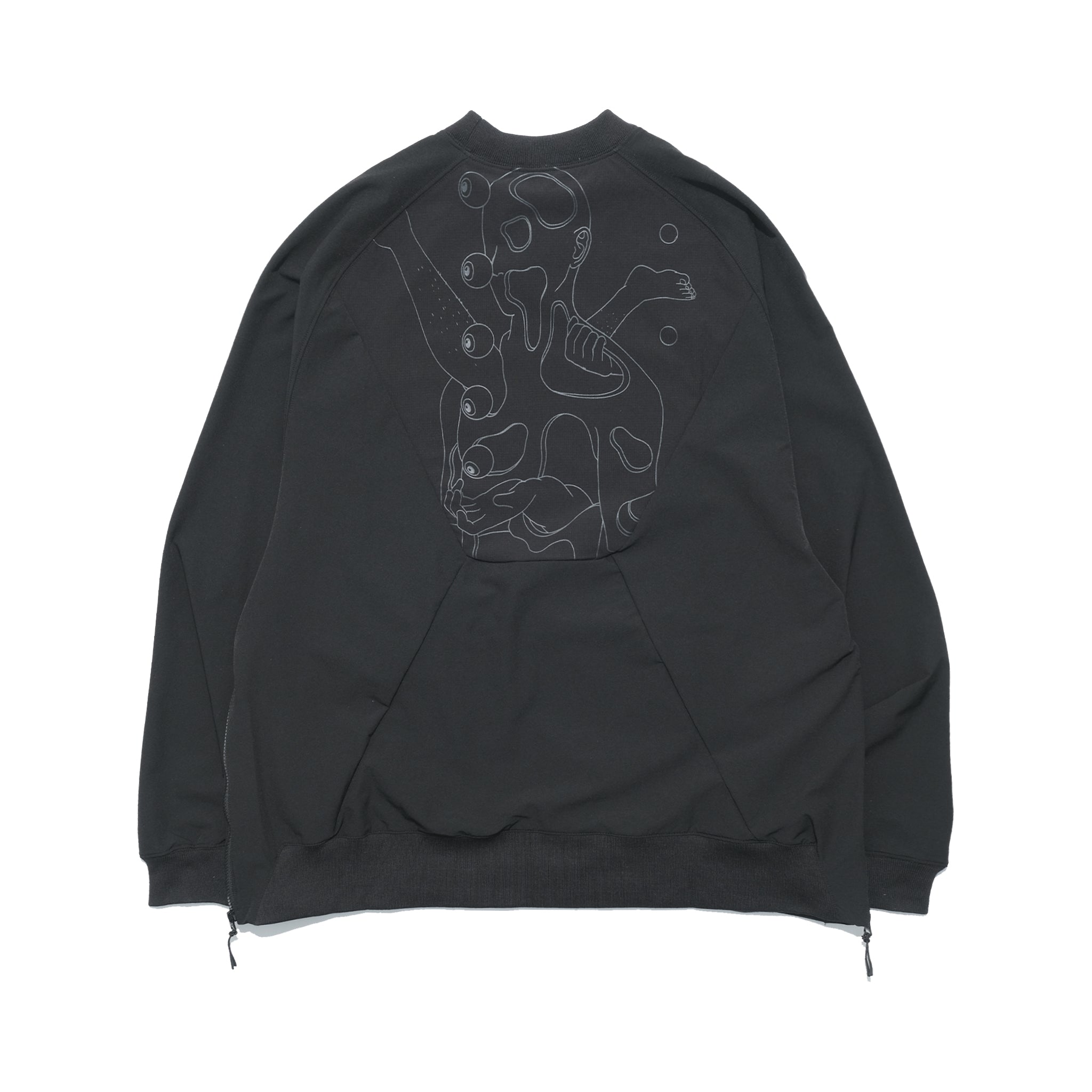 Capsule Series / CD081 Rebuild Crewneck (Black)
