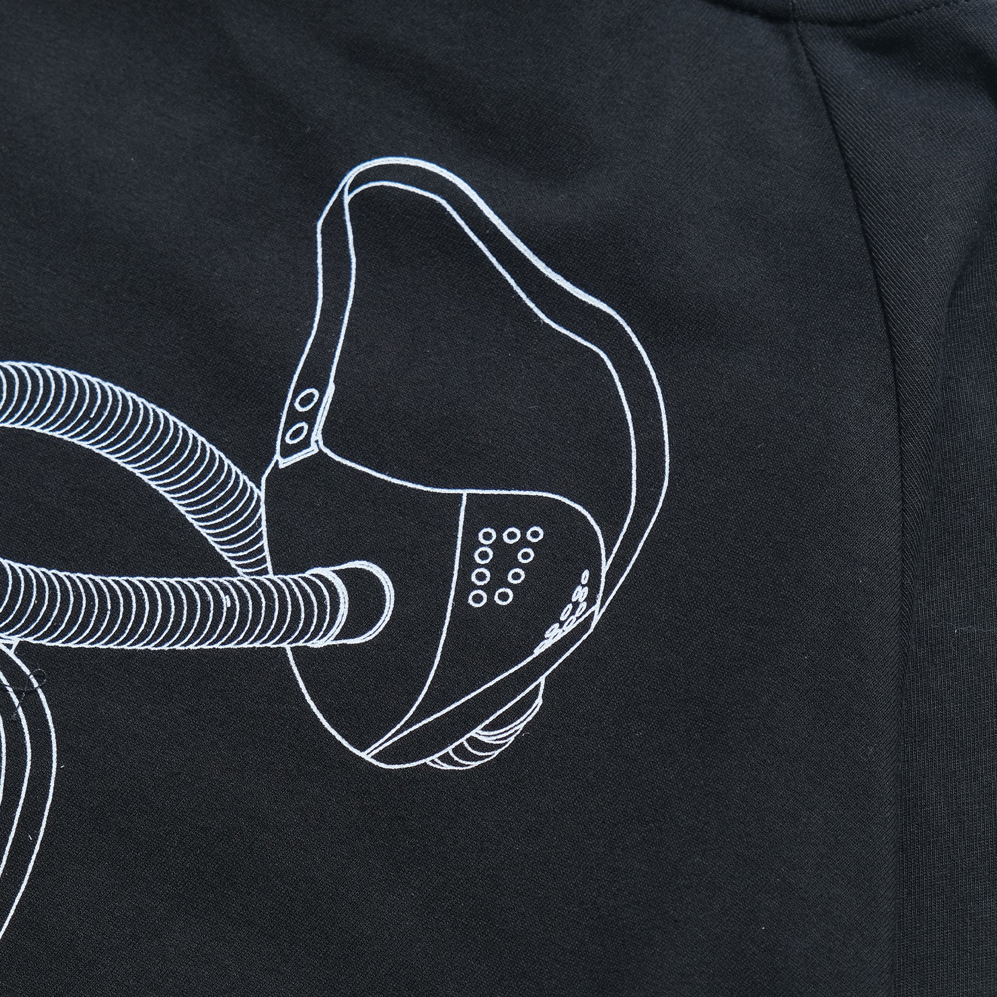 Capsule 01 / CH010 “Mask” T-Shirt (Black)