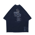 Capsule 02 / CH011 Nylon “CCTV” T-Shirt (Navy)