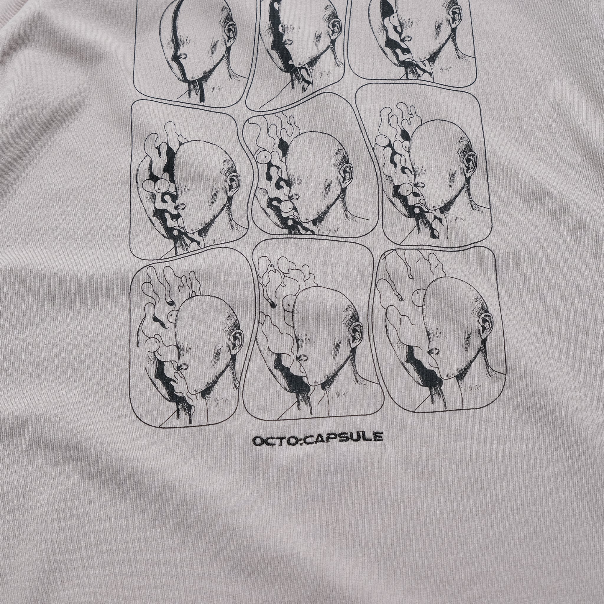 Capsule 03 / CH102  “Parasyte” T-Shirt  (Ivory Grey)
