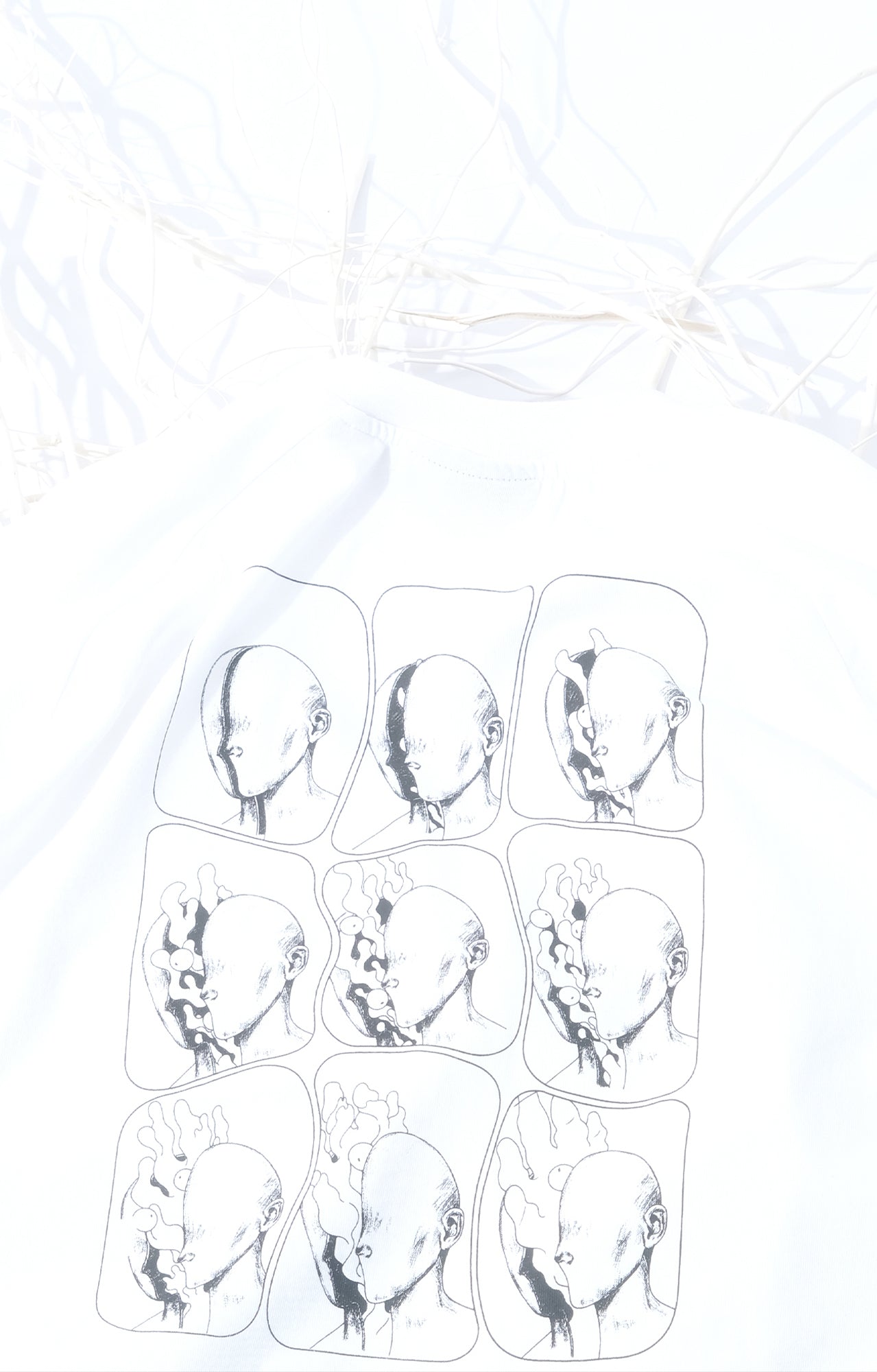 Capsule 03 / CH102  “Parasyte” T-Shirt  (White)