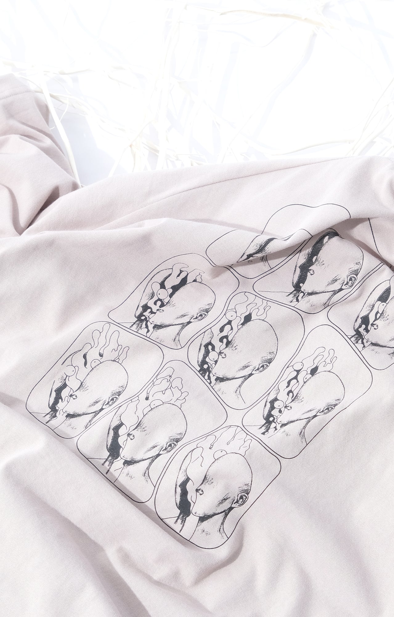 Capsule 03 / CH102  “Parasyte” T-Shirt  (Ivory Grey)