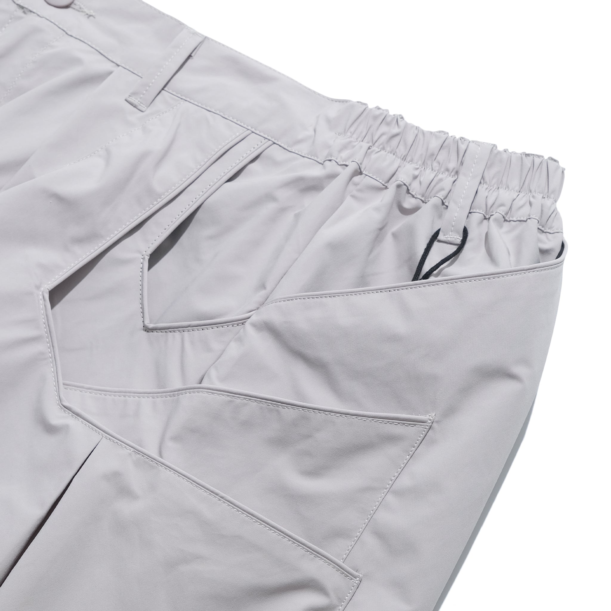 Capsule 01 / CS100 Nylon Orb Shorts (Light Grey)