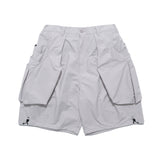 Capsule 01 / CS100 Nylon Orb Shorts (Light Grey)
